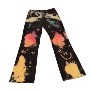 Rare Levi’s 517 Colorful Splatter Paint Jeans Vintage 2001 Men’s 33x30